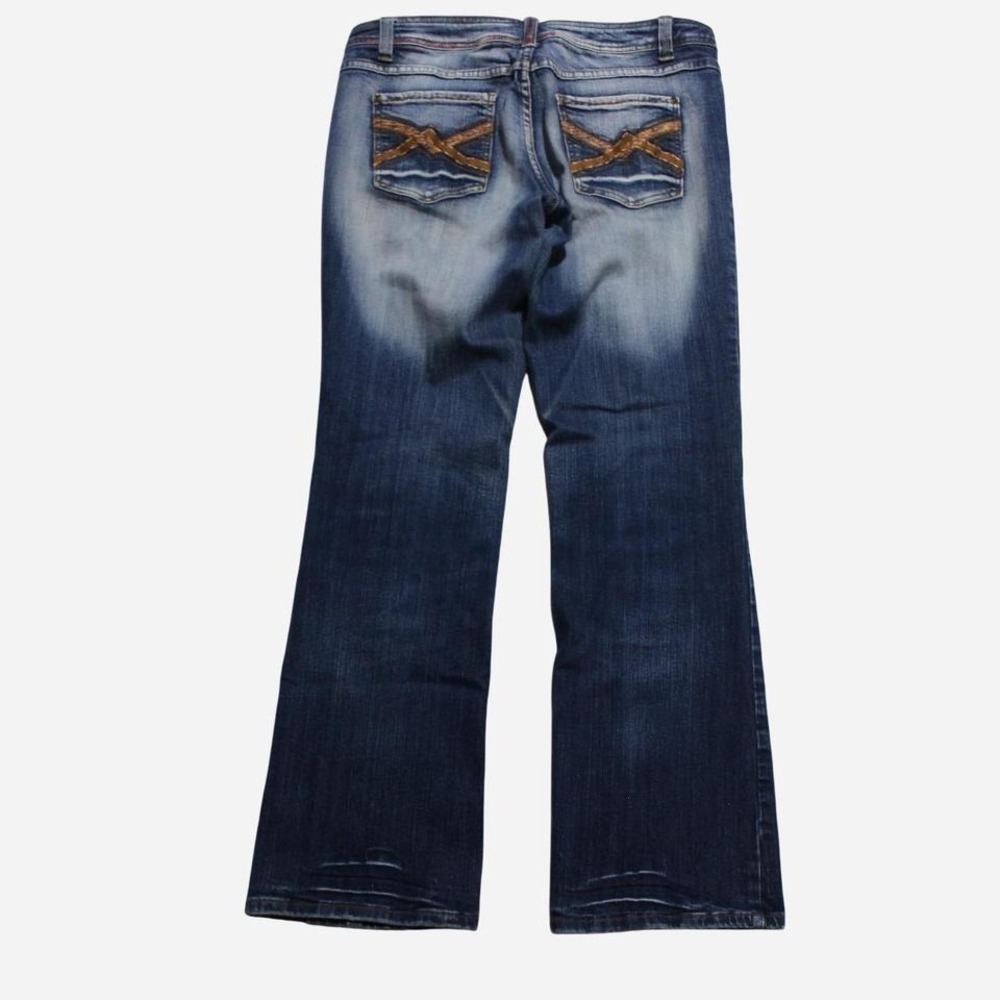 Womens Vintage Y2K 725 Originals Low-rise Bootcut Rare Fade Jeans - Picture 3 of 8